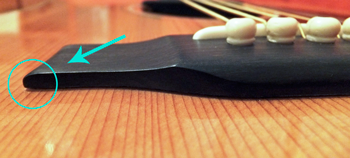 Acoustic Guitar Bridge Peeling Away From Body